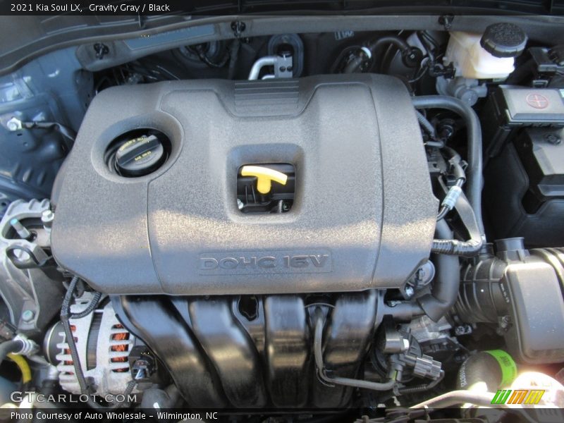 Gravity Gray / Black 2021 Kia Soul LX