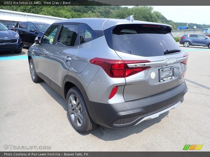 Steel Gray / Black 2022 Kia Seltos LX AWD