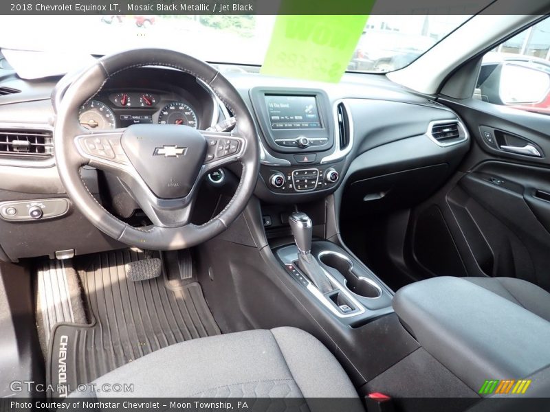 Mosaic Black Metallic / Jet Black 2018 Chevrolet Equinox LT