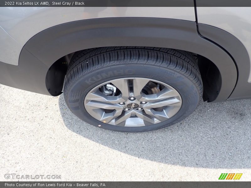 Steel Gray / Black 2022 Kia Seltos LX AWD
