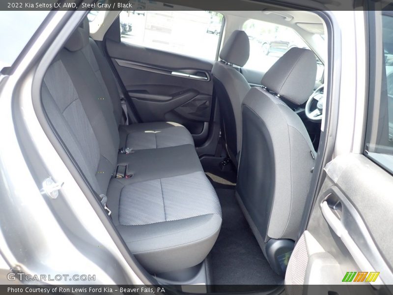 Steel Gray / Black 2022 Kia Seltos LX AWD