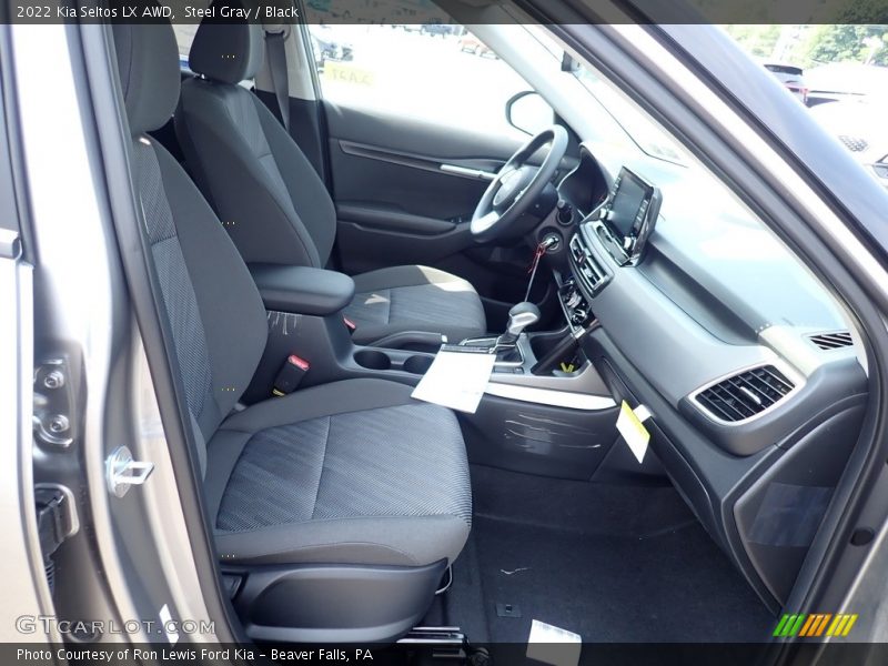 Steel Gray / Black 2022 Kia Seltos LX AWD