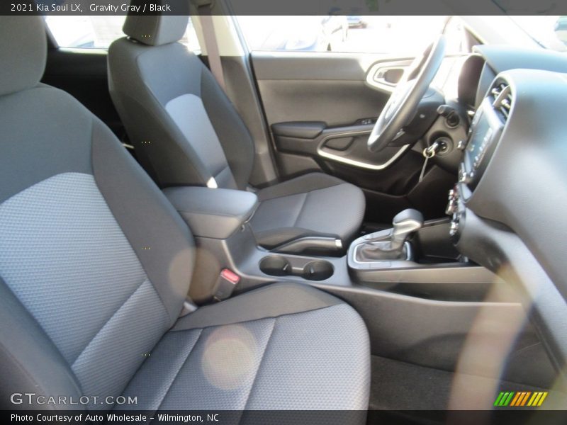 Gravity Gray / Black 2021 Kia Soul LX