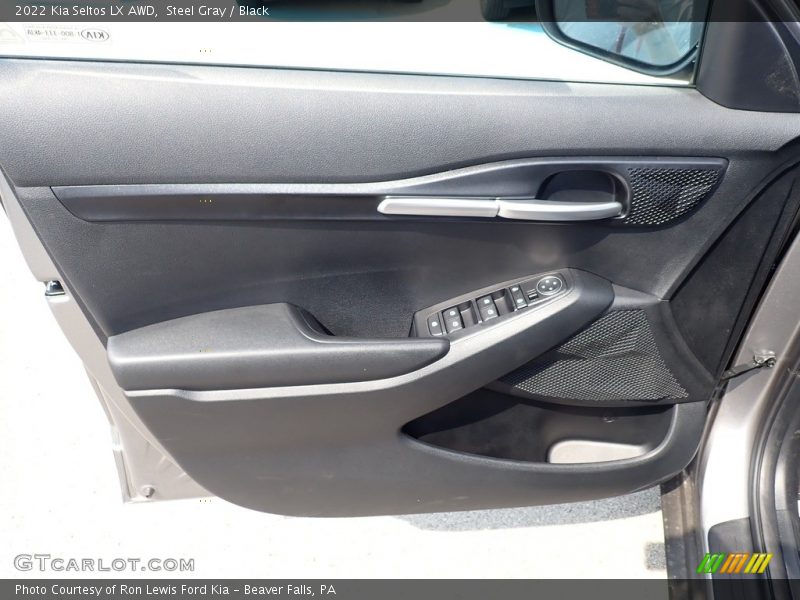 Steel Gray / Black 2022 Kia Seltos LX AWD