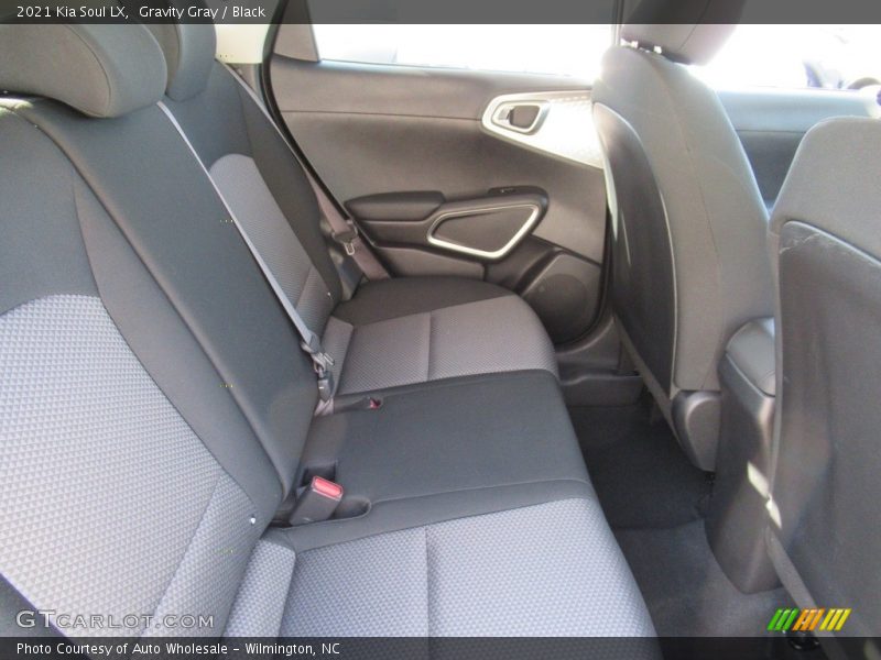 Gravity Gray / Black 2021 Kia Soul LX