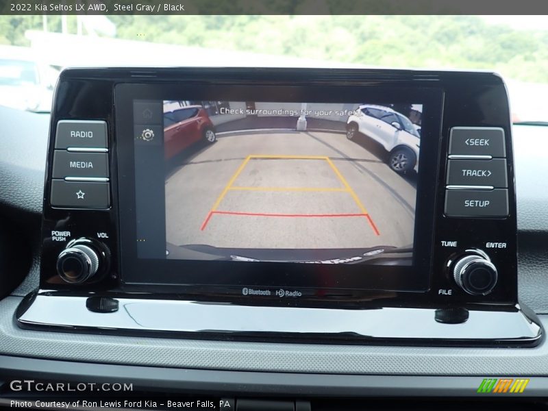 Steel Gray / Black 2022 Kia Seltos LX AWD