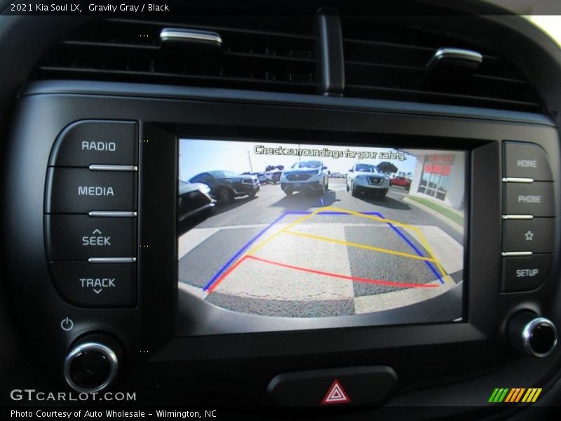 Gravity Gray / Black 2021 Kia Soul LX