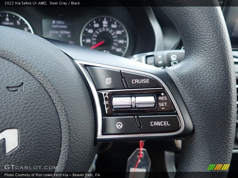 Steel Gray / Black 2022 Kia Seltos LX AWD