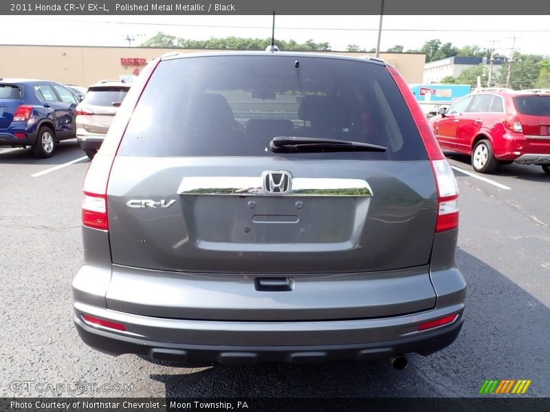 Polished Metal Metallic / Black 2011 Honda CR-V EX-L