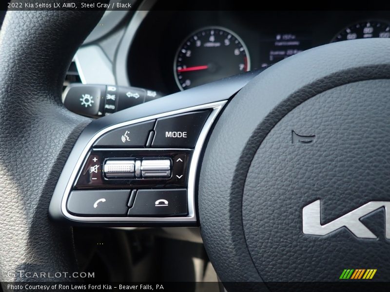Steel Gray / Black 2022 Kia Seltos LX AWD