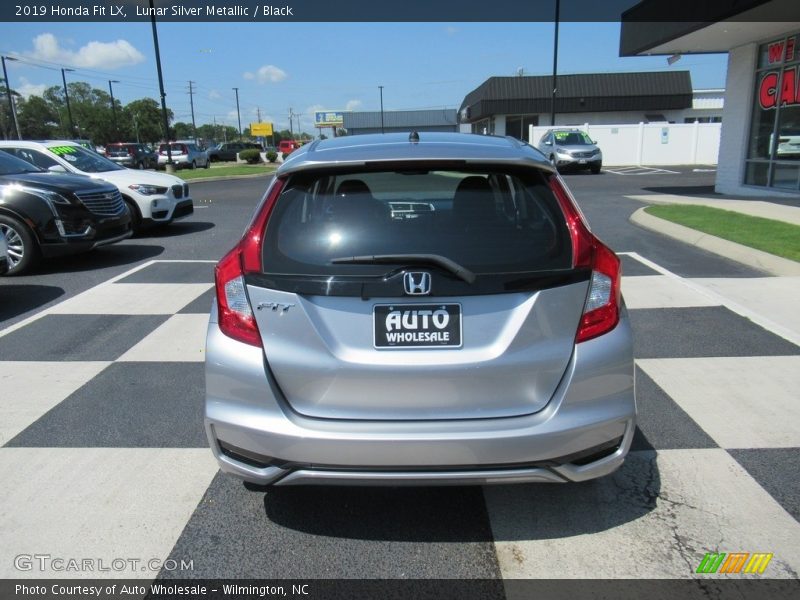 Lunar Silver Metallic / Black 2019 Honda Fit LX