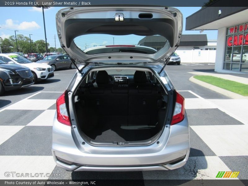 Lunar Silver Metallic / Black 2019 Honda Fit LX