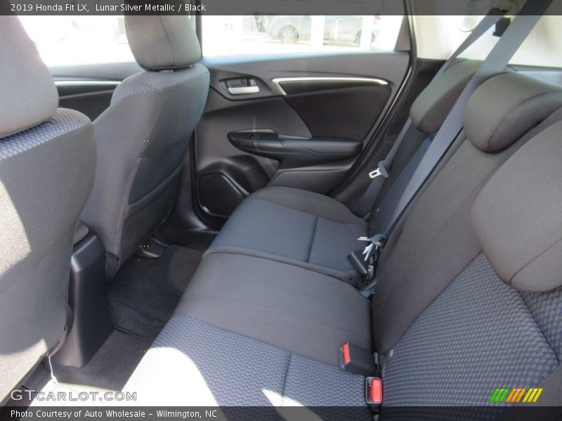 Lunar Silver Metallic / Black 2019 Honda Fit LX