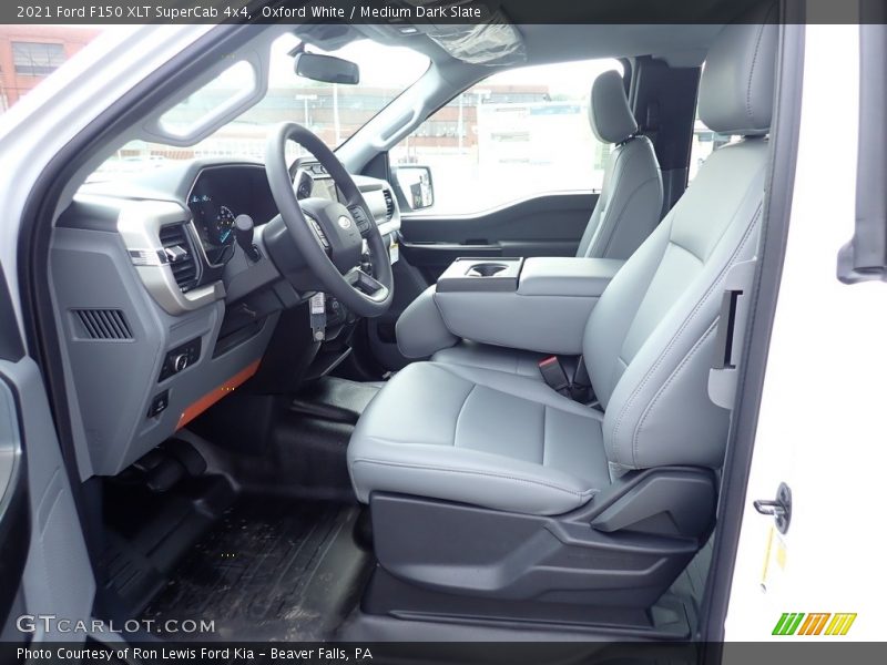  2021 F150 XLT SuperCab 4x4 Medium Dark Slate Interior