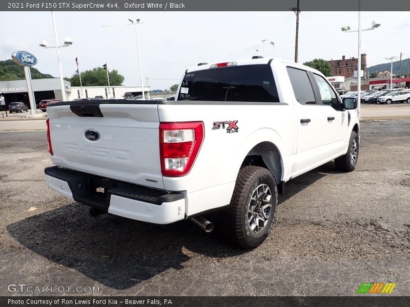 Oxford White / Black 2021 Ford F150 STX SuperCrew 4x4