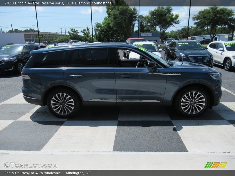 Blue Diamond / Sandstone 2020 Lincoln Aviator Reserve AWD