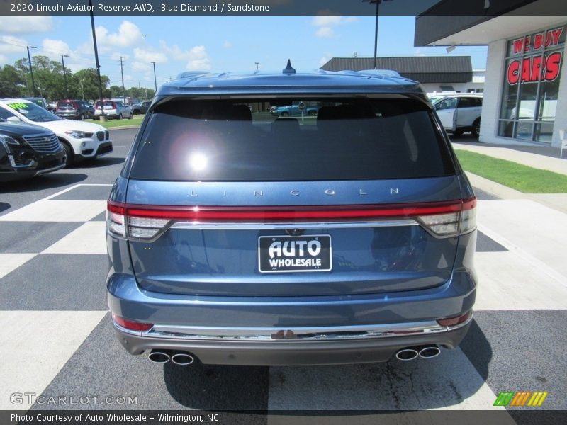 Blue Diamond / Sandstone 2020 Lincoln Aviator Reserve AWD