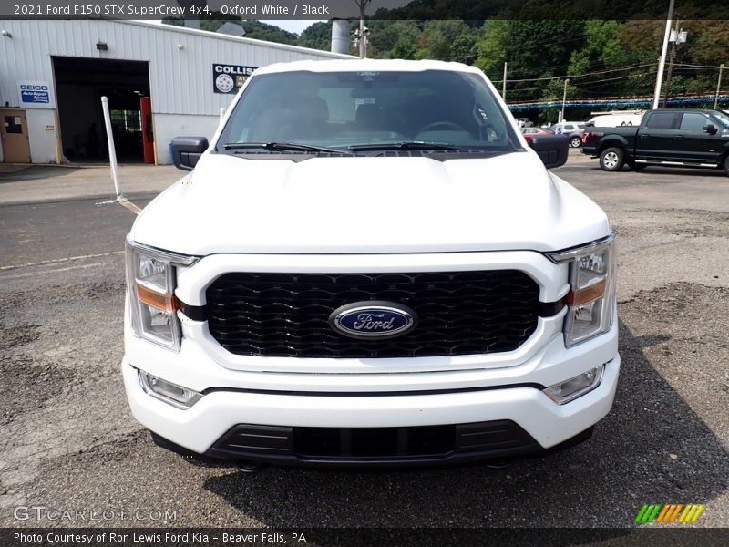 Oxford White / Black 2021 Ford F150 STX SuperCrew 4x4