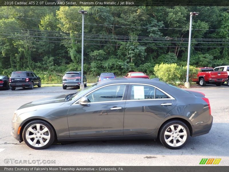  2016 ATS 2.0T Luxury AWD Sedan Phantom Gray Metallic