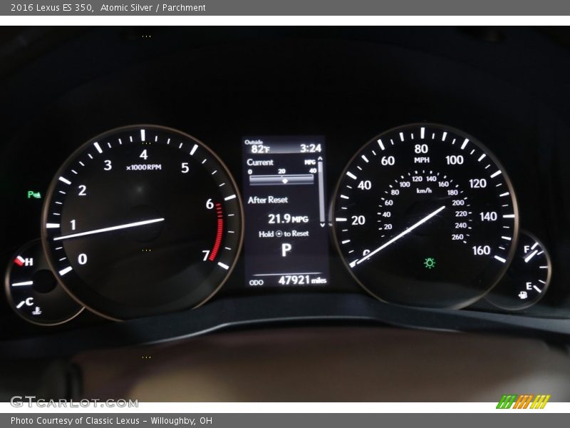 Atomic Silver / Parchment 2016 Lexus ES 350