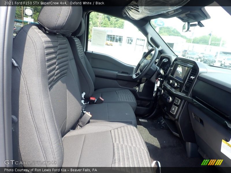 Oxford White / Black 2021 Ford F150 STX SuperCrew 4x4