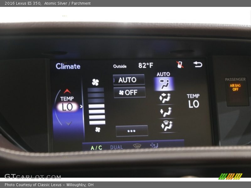 Atomic Silver / Parchment 2016 Lexus ES 350