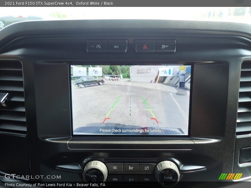 Oxford White / Black 2021 Ford F150 STX SuperCrew 4x4