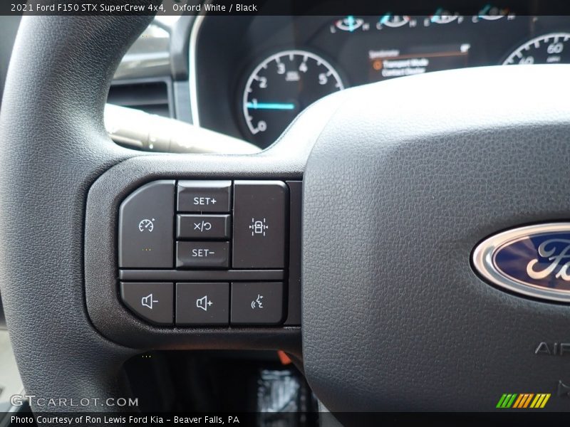 Oxford White / Black 2021 Ford F150 STX SuperCrew 4x4