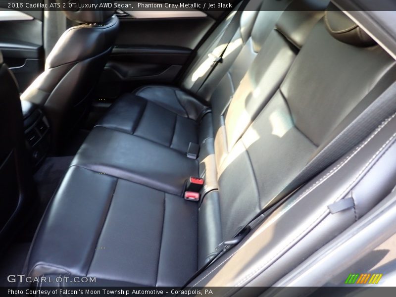 Phantom Gray Metallic / Jet Black 2016 Cadillac ATS 2.0T Luxury AWD Sedan