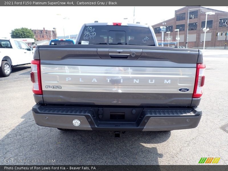 Carbonized Gray / Black 2021 Ford F150 Platinum SuperCrew 4x4