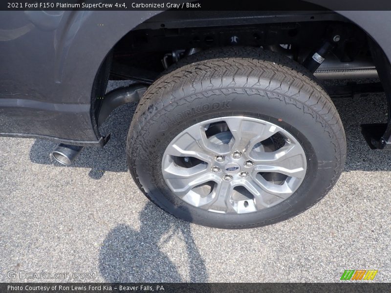 Carbonized Gray / Black 2021 Ford F150 Platinum SuperCrew 4x4