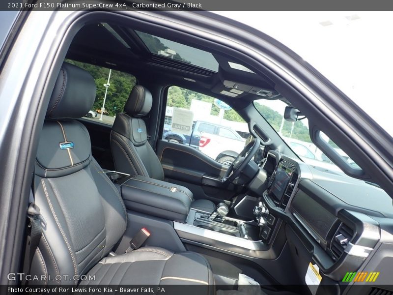 Carbonized Gray / Black 2021 Ford F150 Platinum SuperCrew 4x4