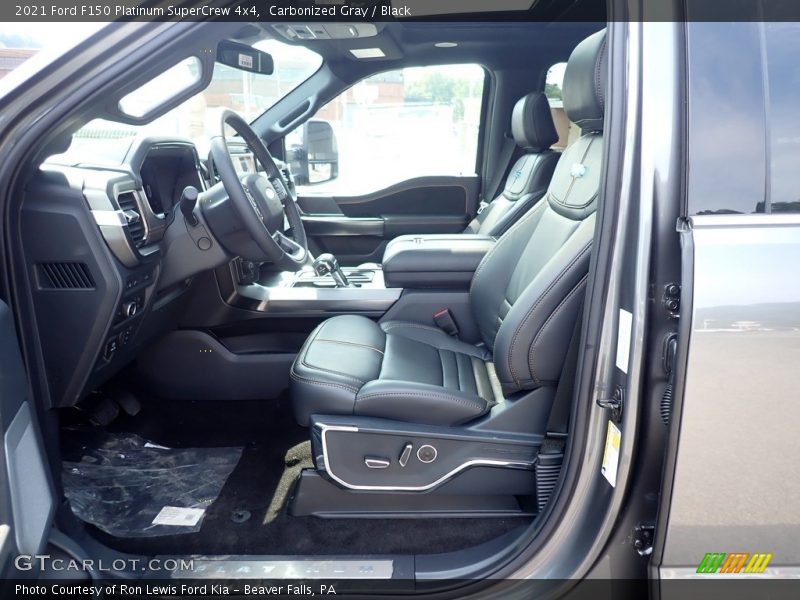 Carbonized Gray / Black 2021 Ford F150 Platinum SuperCrew 4x4
