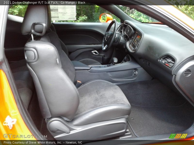 Front Seat of 2021 Challenger R/T Scat Pack