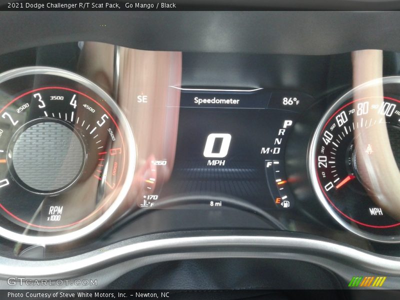 Go Mango / Black 2021 Dodge Challenger R/T Scat Pack