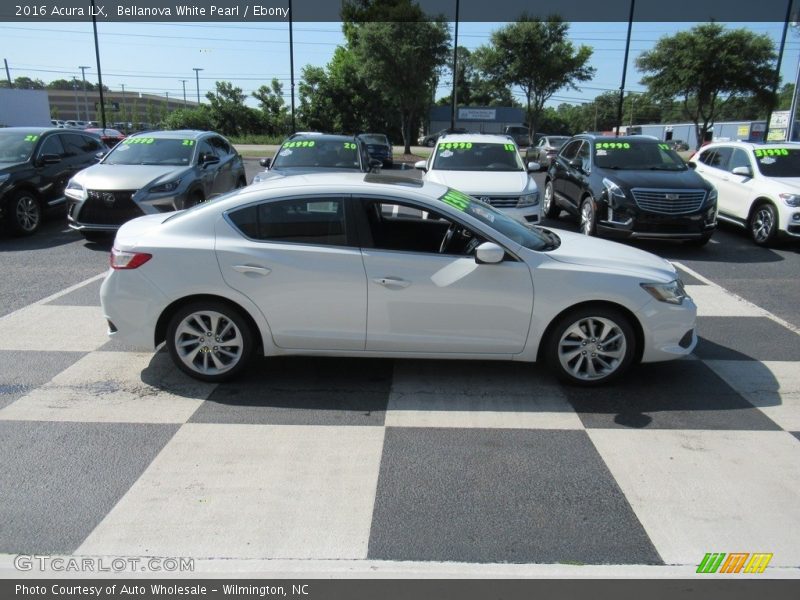 Bellanova White Pearl / Ebony 2016 Acura ILX