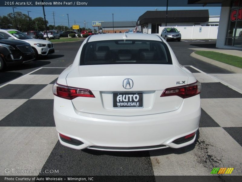 Bellanova White Pearl / Ebony 2016 Acura ILX
