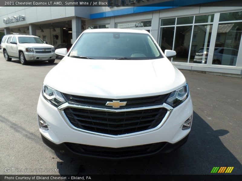 Summit White / Jet Black 2021 Chevrolet Equinox LT AWD