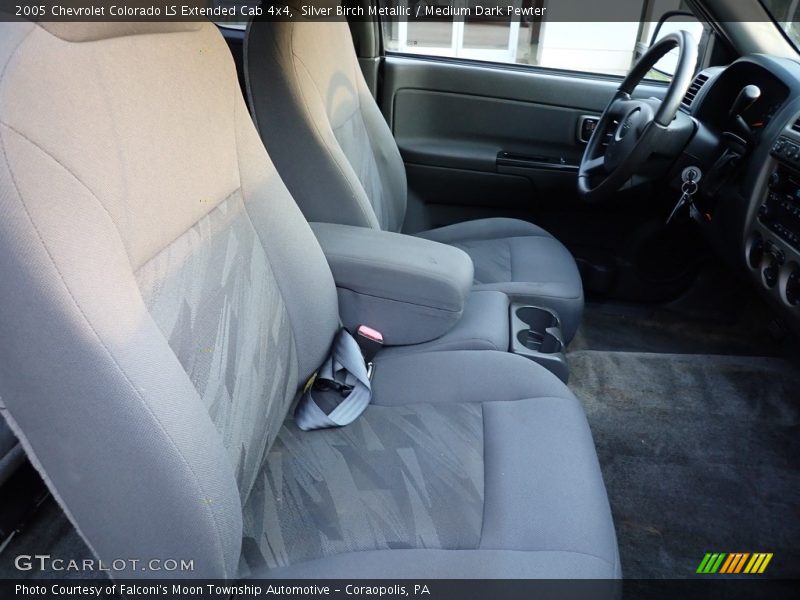 Silver Birch Metallic / Medium Dark Pewter 2005 Chevrolet Colorado LS Extended Cab 4x4