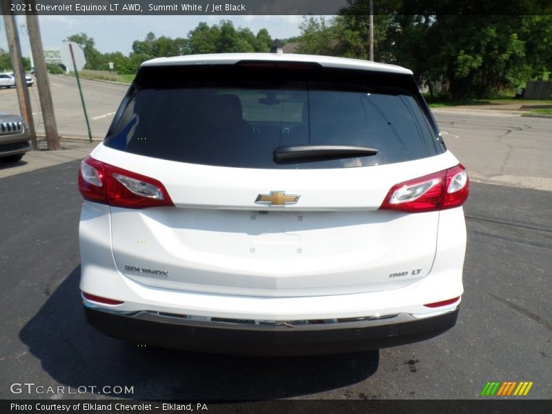 Summit White / Jet Black 2021 Chevrolet Equinox LT AWD