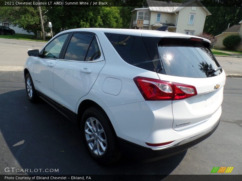 Summit White / Jet Black 2021 Chevrolet Equinox LT AWD