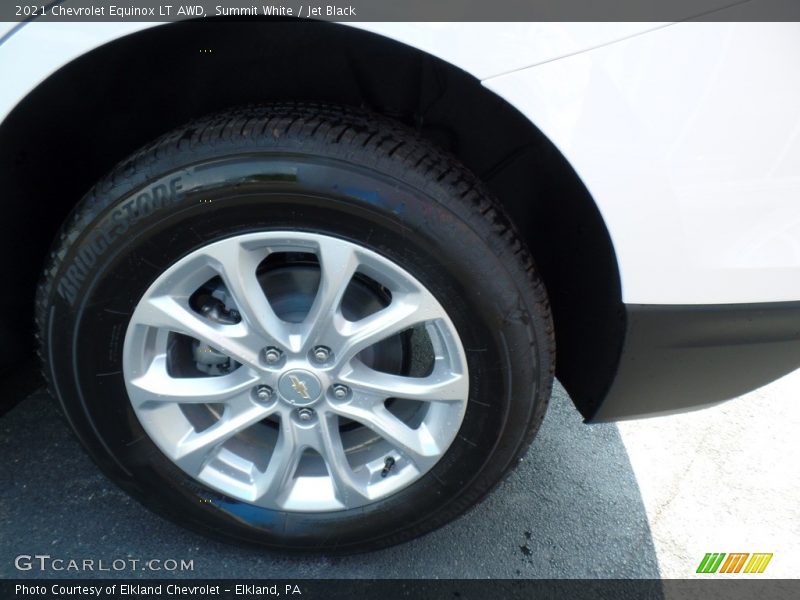 Summit White / Jet Black 2021 Chevrolet Equinox LT AWD