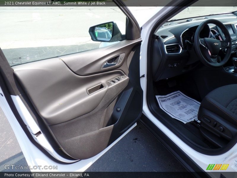 Summit White / Jet Black 2021 Chevrolet Equinox LT AWD