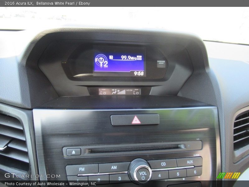 Bellanova White Pearl / Ebony 2016 Acura ILX