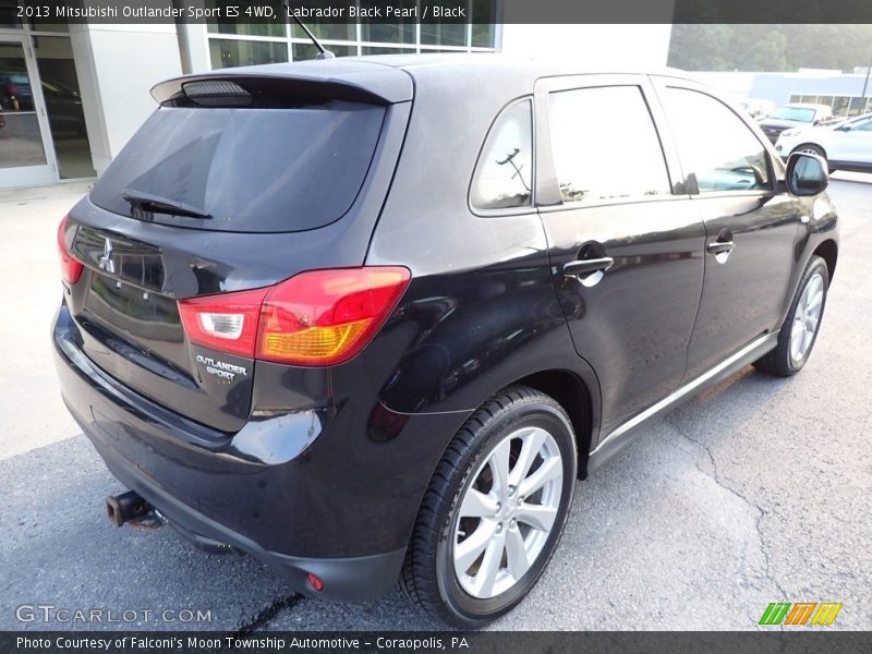 Labrador Black Pearl / Black 2013 Mitsubishi Outlander Sport ES 4WD