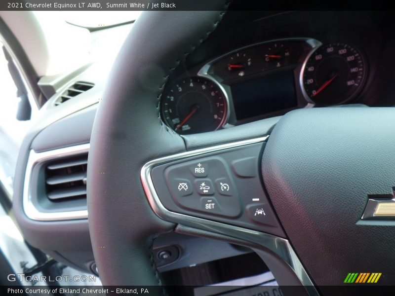 Summit White / Jet Black 2021 Chevrolet Equinox LT AWD