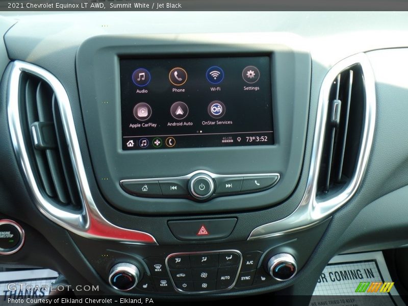 Summit White / Jet Black 2021 Chevrolet Equinox LT AWD