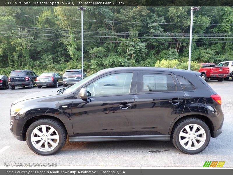 Labrador Black Pearl / Black 2013 Mitsubishi Outlander Sport ES 4WD