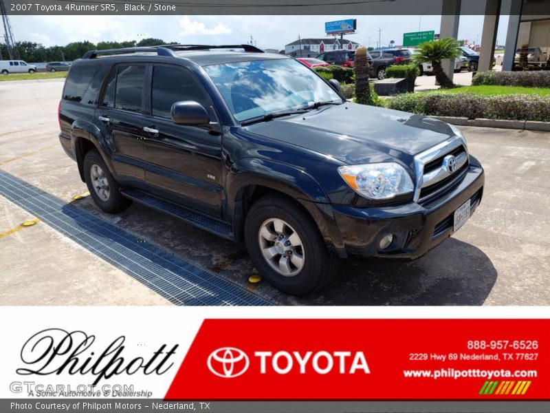 Black / Stone 2007 Toyota 4Runner SR5