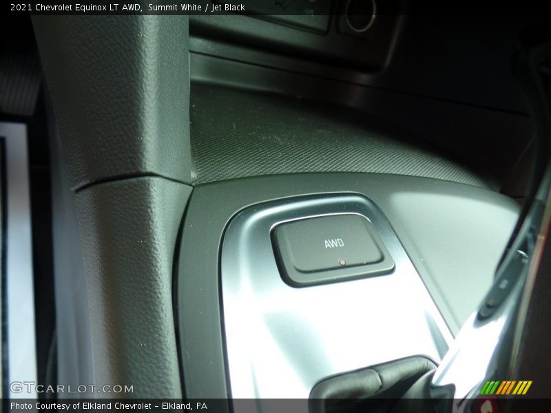 Summit White / Jet Black 2021 Chevrolet Equinox LT AWD